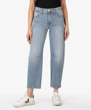 KUT-Medium Wash Ashley High Rise Slouchy Jeans