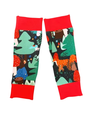 Leg Warmers - Woodland Wonderland