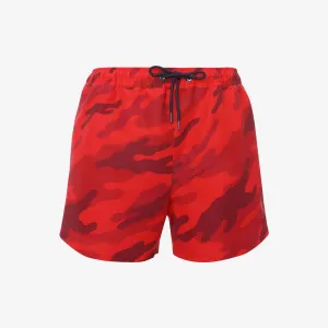 LFC Mens Red Camo Swim Short