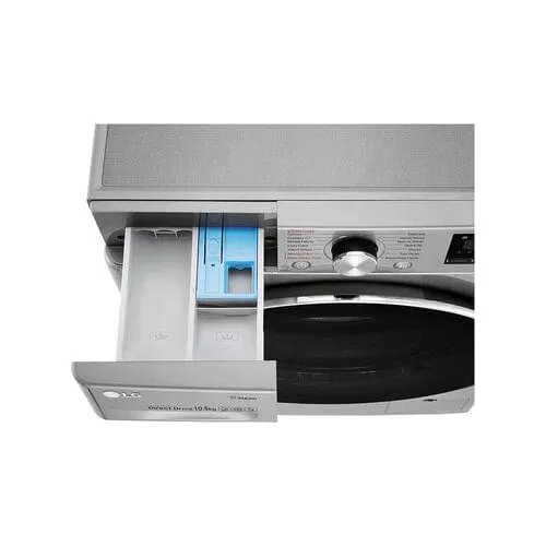 LG 10.5KG Silver Vivace Front Loader F4V5RYP2T