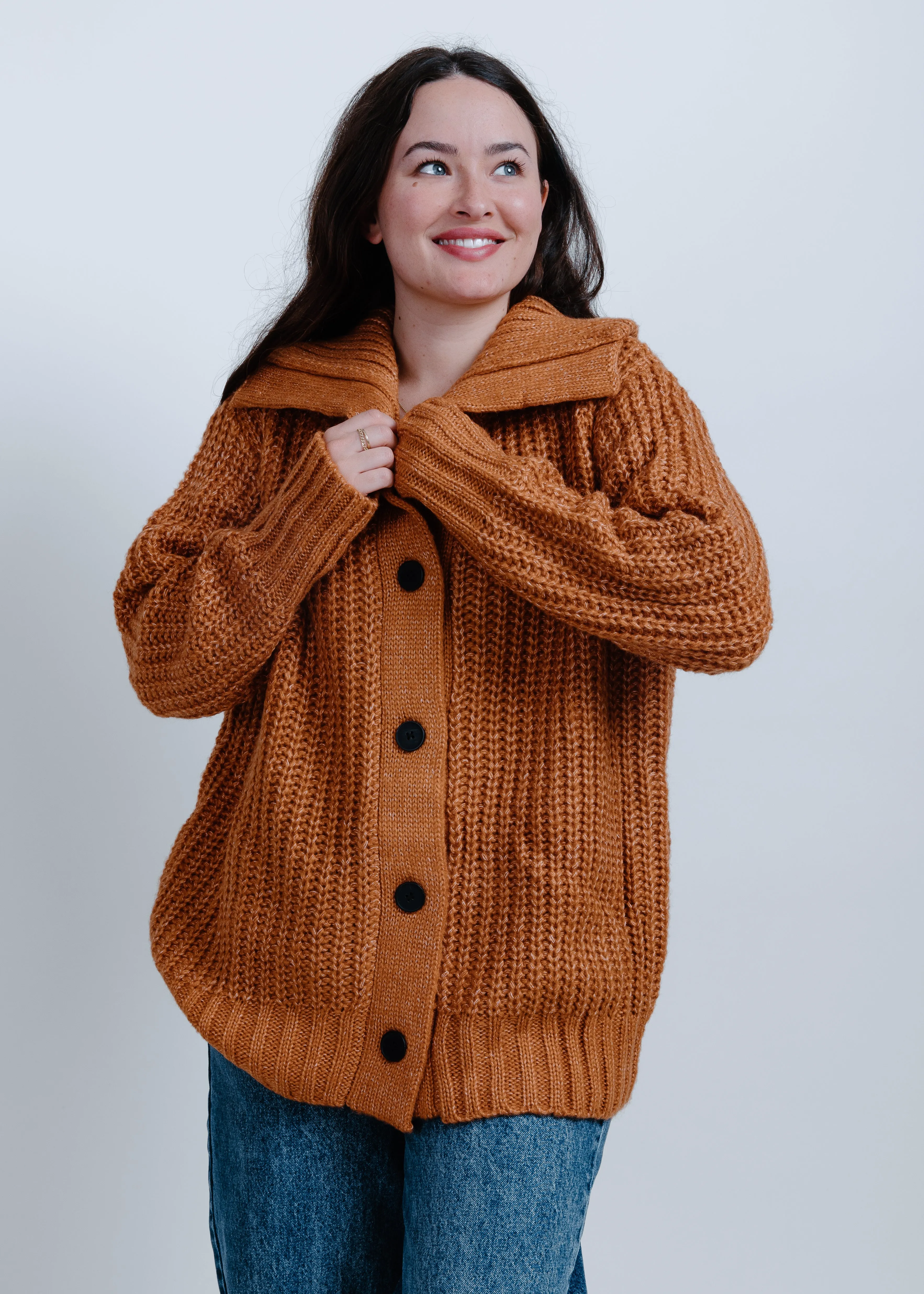 Lily Collared Cardigan