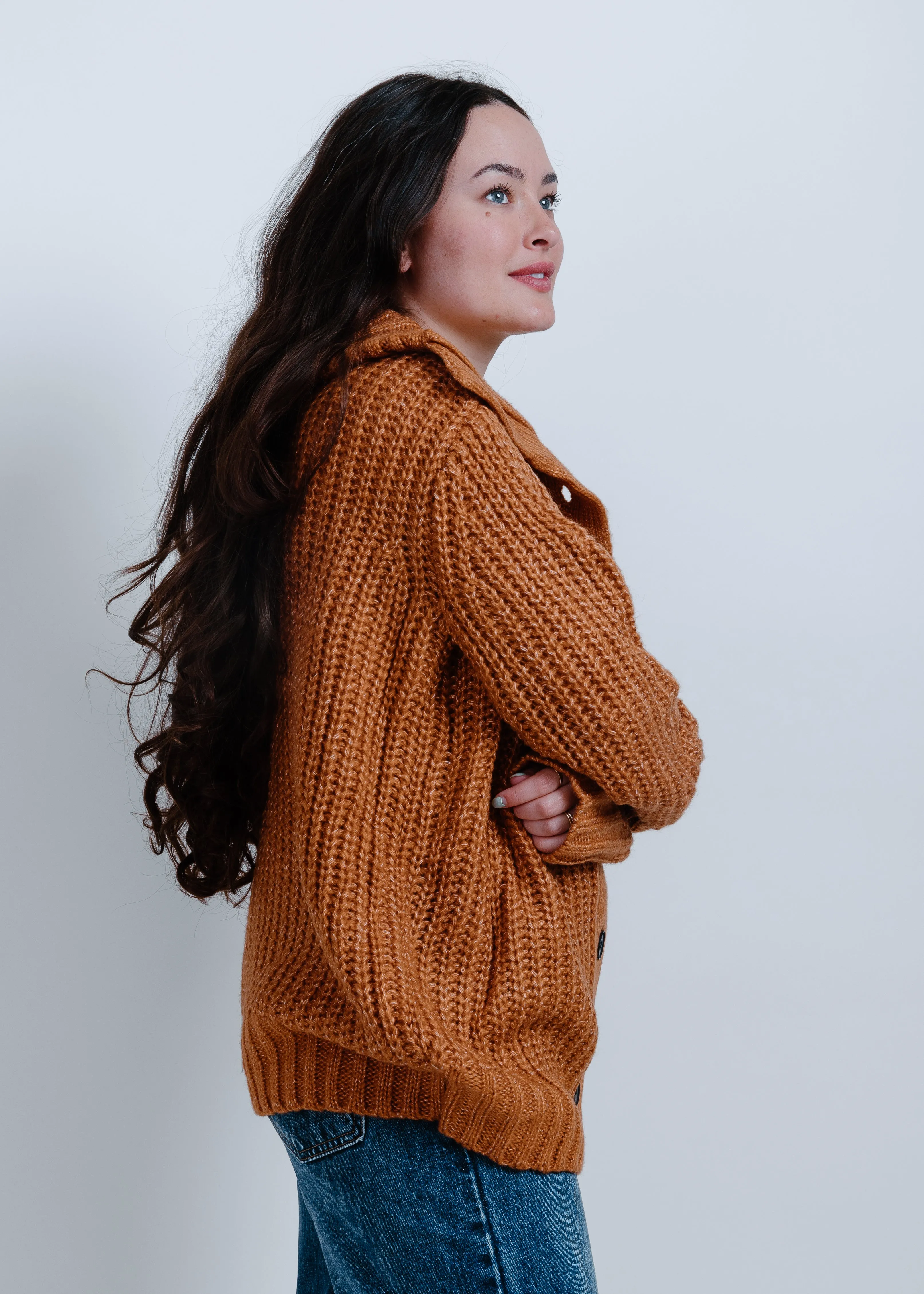 Lily Collared Cardigan
