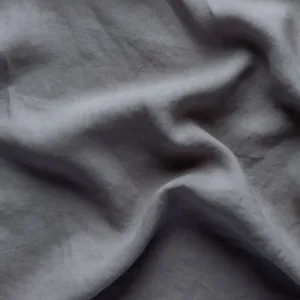 Linen Fitted Sheet - Moonlight - King