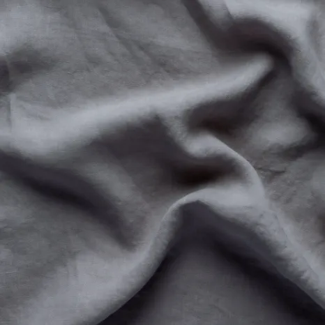 Linen Fitted Sheet - Moonlight - King