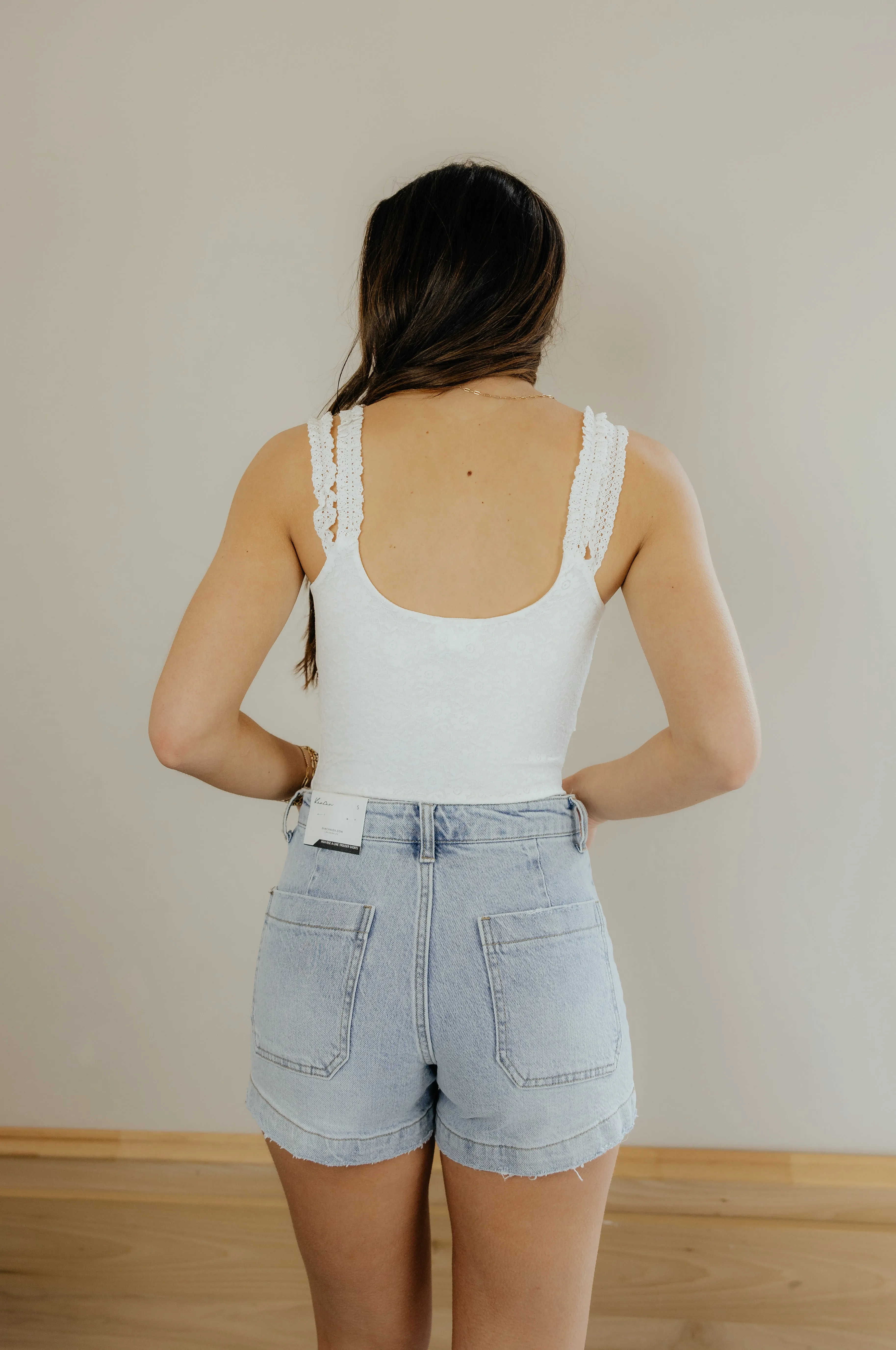 Lively Light Denim Shorts