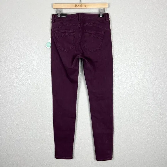 Liverpool NWT Adele Skinny Jean, Potent Purple 6 / 28 - Hugger, Stitch Fix, Dark