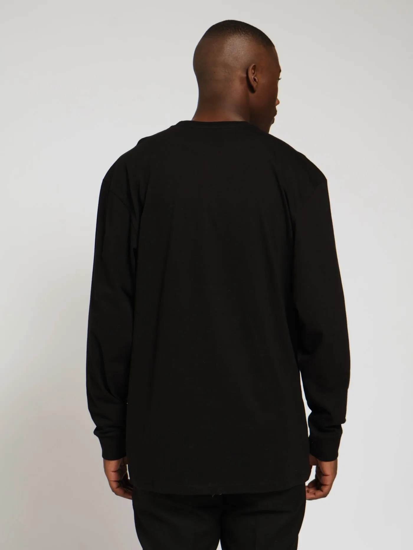 Long Sleeve Classic Tee - Black