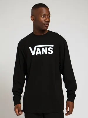 Long Sleeve Classic Tee - Black
