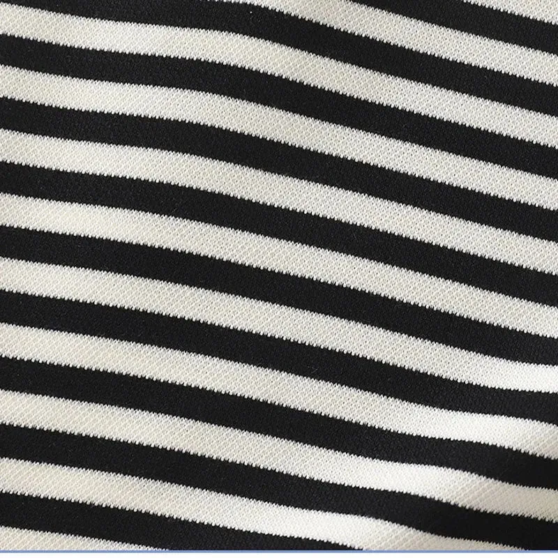 Long Sleeve Stripe Polo shirt