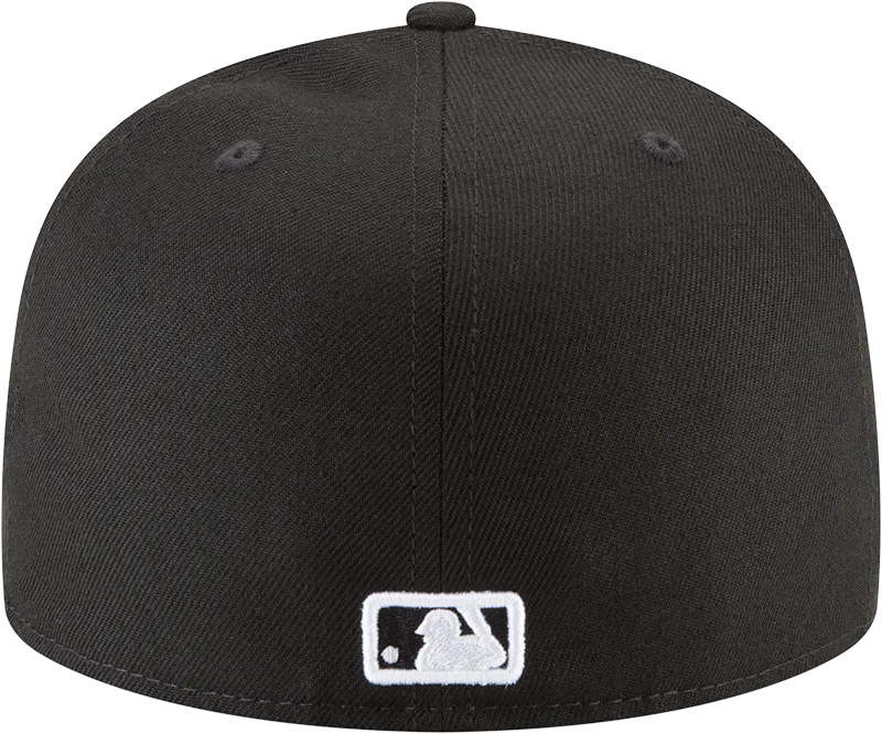 Los Angeles Dodgers Black And White New Era 59Fifty Fitted