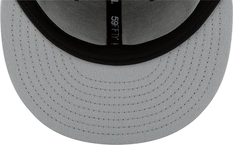Los Angeles Dodgers Black And White New Era 59Fifty Fitted