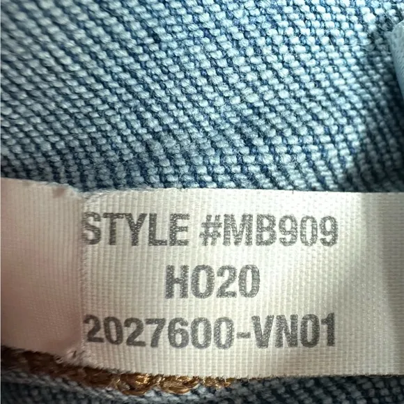 Madewell 10&quot; High-Rise Skinny Jeans in Bradshaw Wash Size 25x27 - Blue