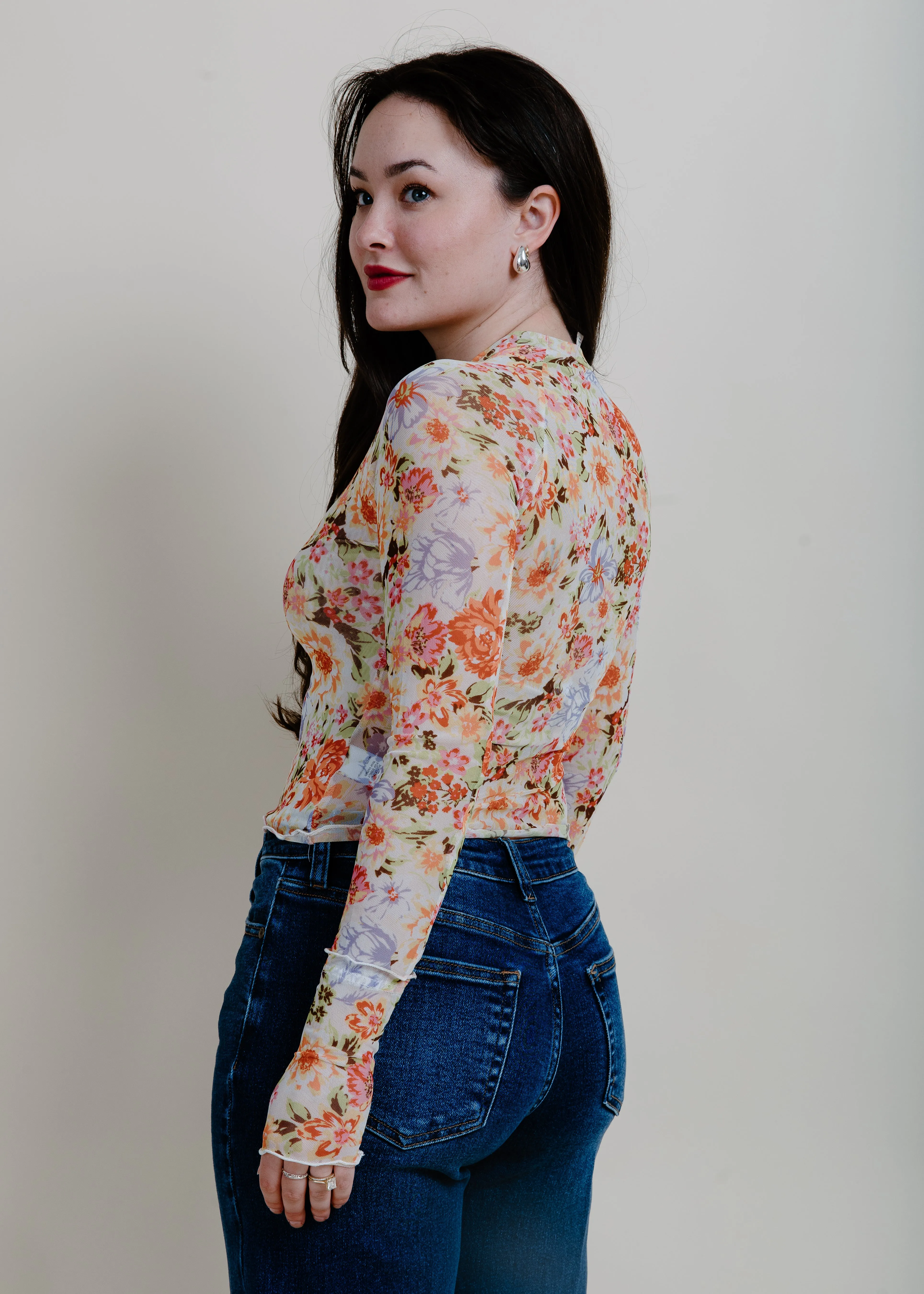 Maeve Floral Top