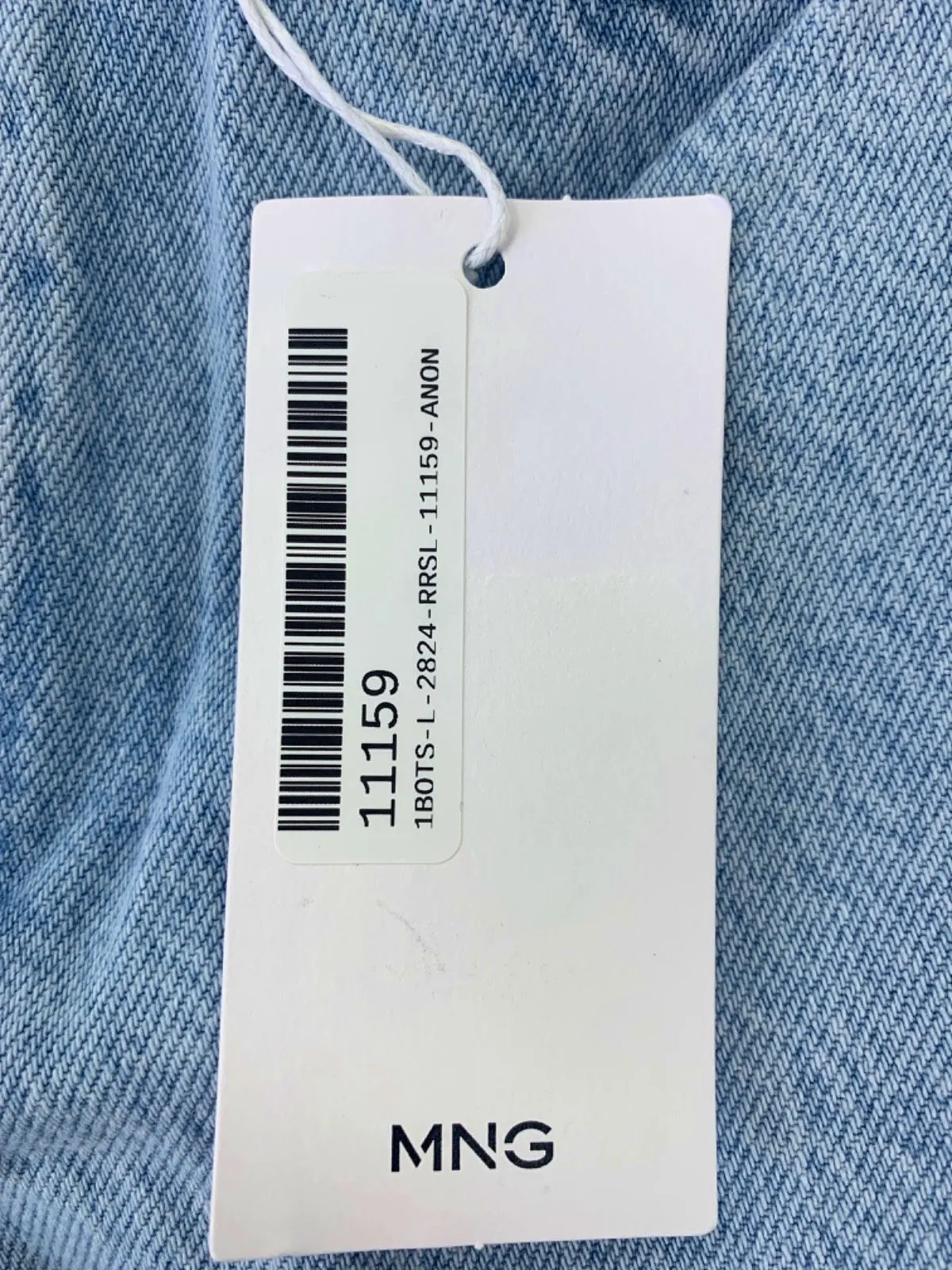 Mango Mid Blue Teen Boy Jeans XS