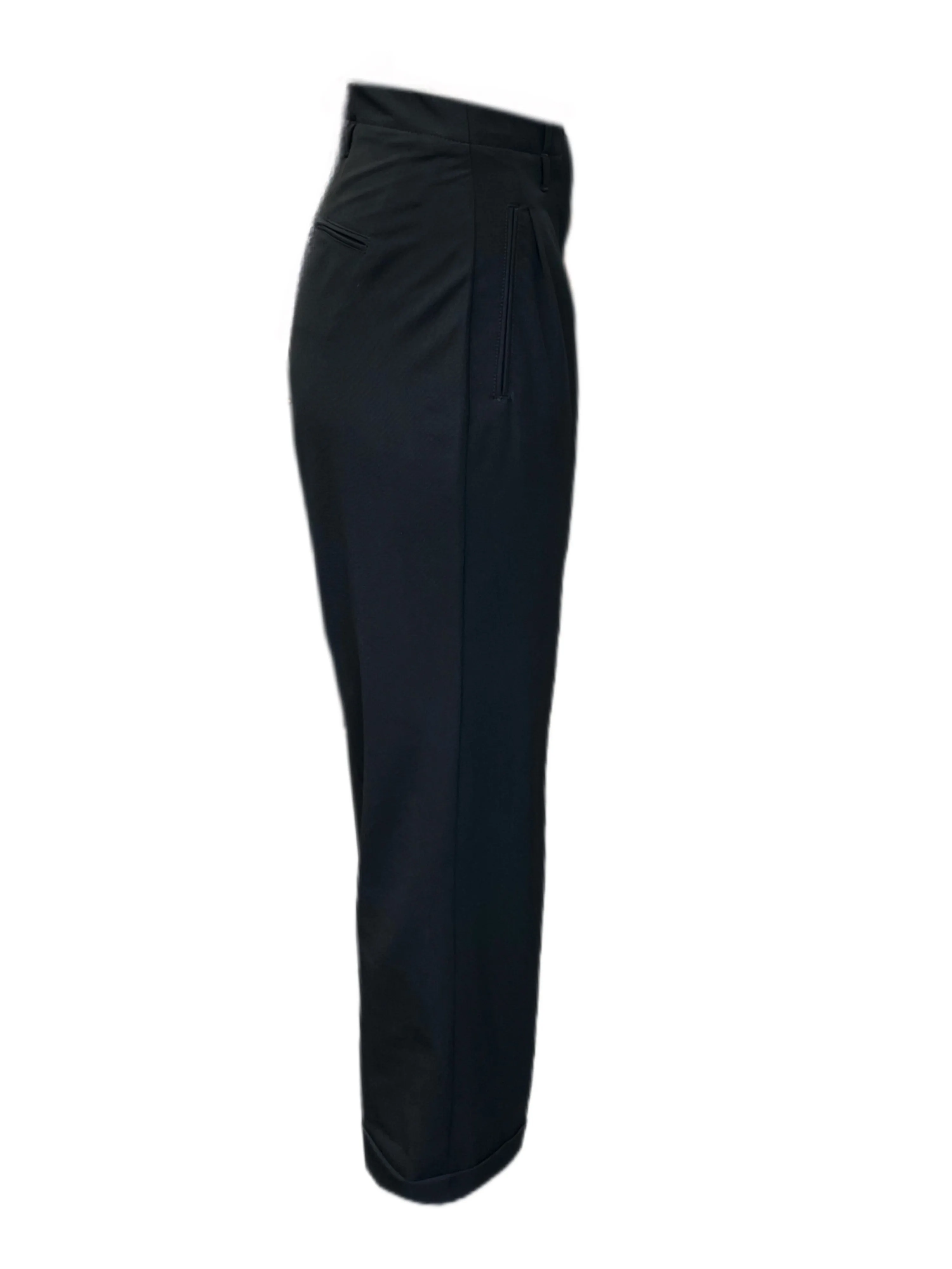 Marella By Max Mara Women's Black Won Straight Pants Size 2 NWT