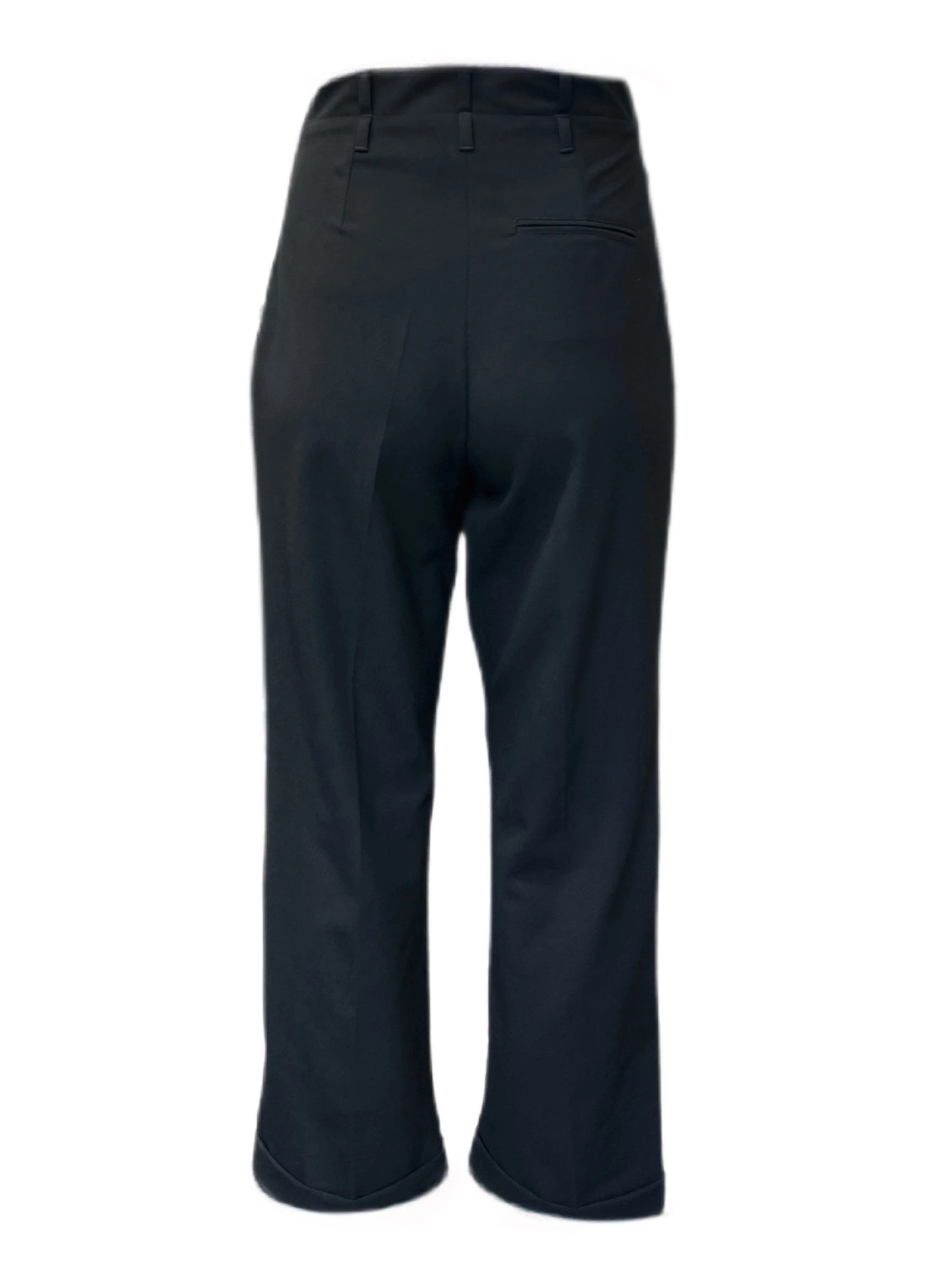 Marella By Max Mara Women's Black Won Straight Pants Size 2 NWT