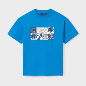 Mayoral Older Boys Connected T-Shirt 6038 Blue
