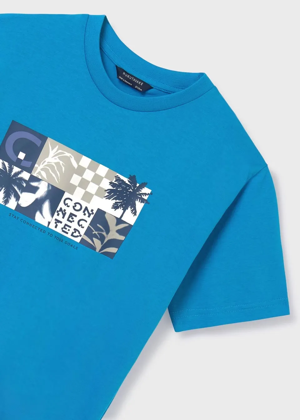 Mayoral Older Boys Connected T-Shirt 6038 Blue