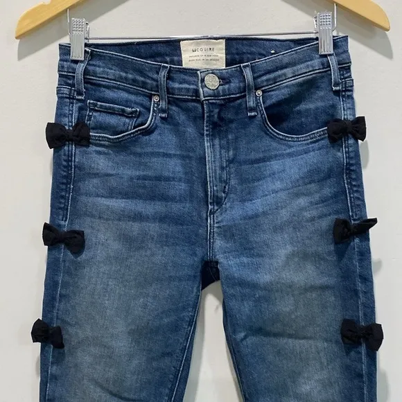 Mcguire Jeans Newton Bow Skinny Jeans Anthropology size 27