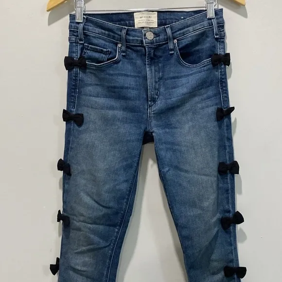 Mcguire Jeans Newton Bow Skinny Jeans Anthropology size 27
