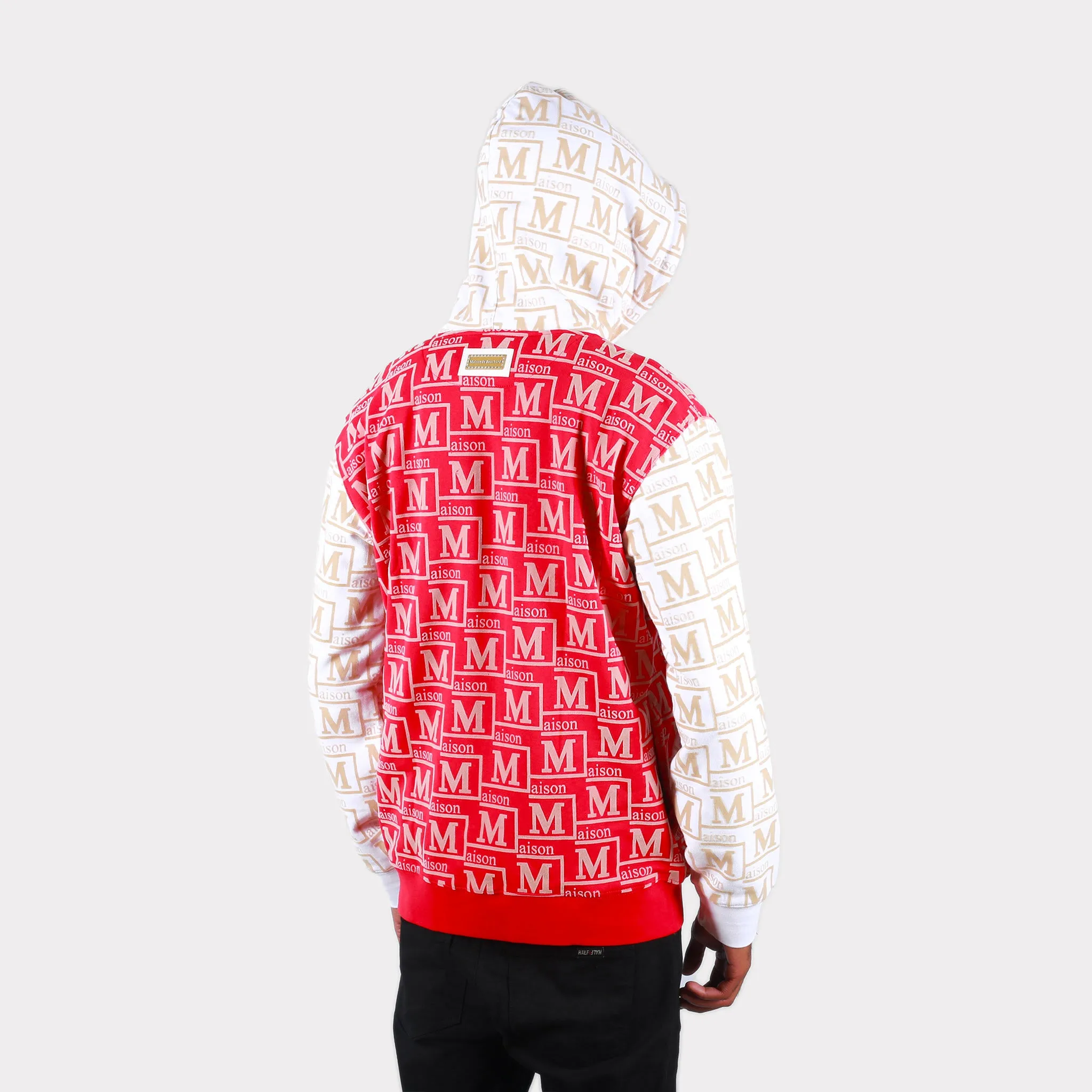 MDB Couture Men's French Terry Monogram Hoodie