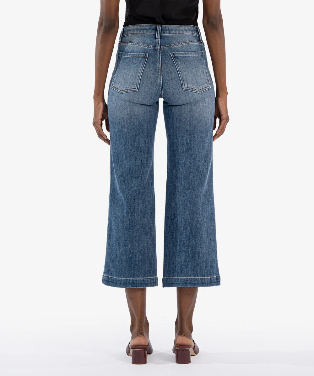 Meg High Rise Wide Leg, Petite - FINAL SALE