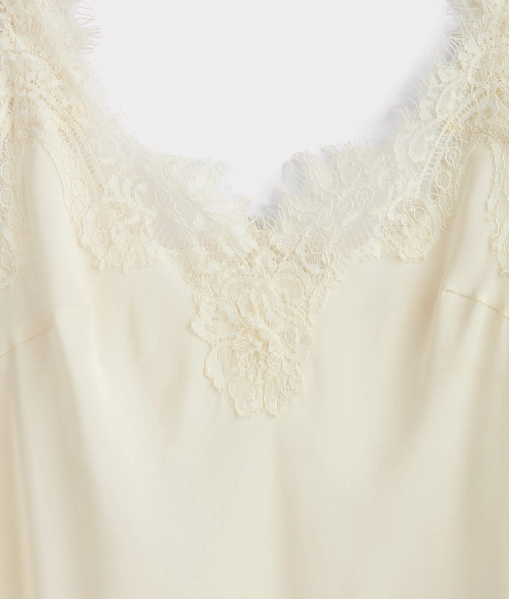 Megan Coco Bias Cami :: White