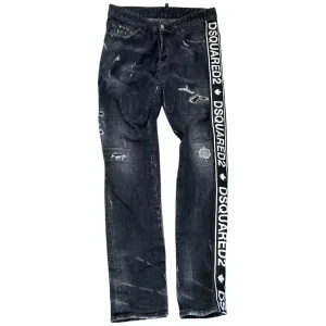 Men's Cool Guy Jeans Black Size IT 48 / UK 32