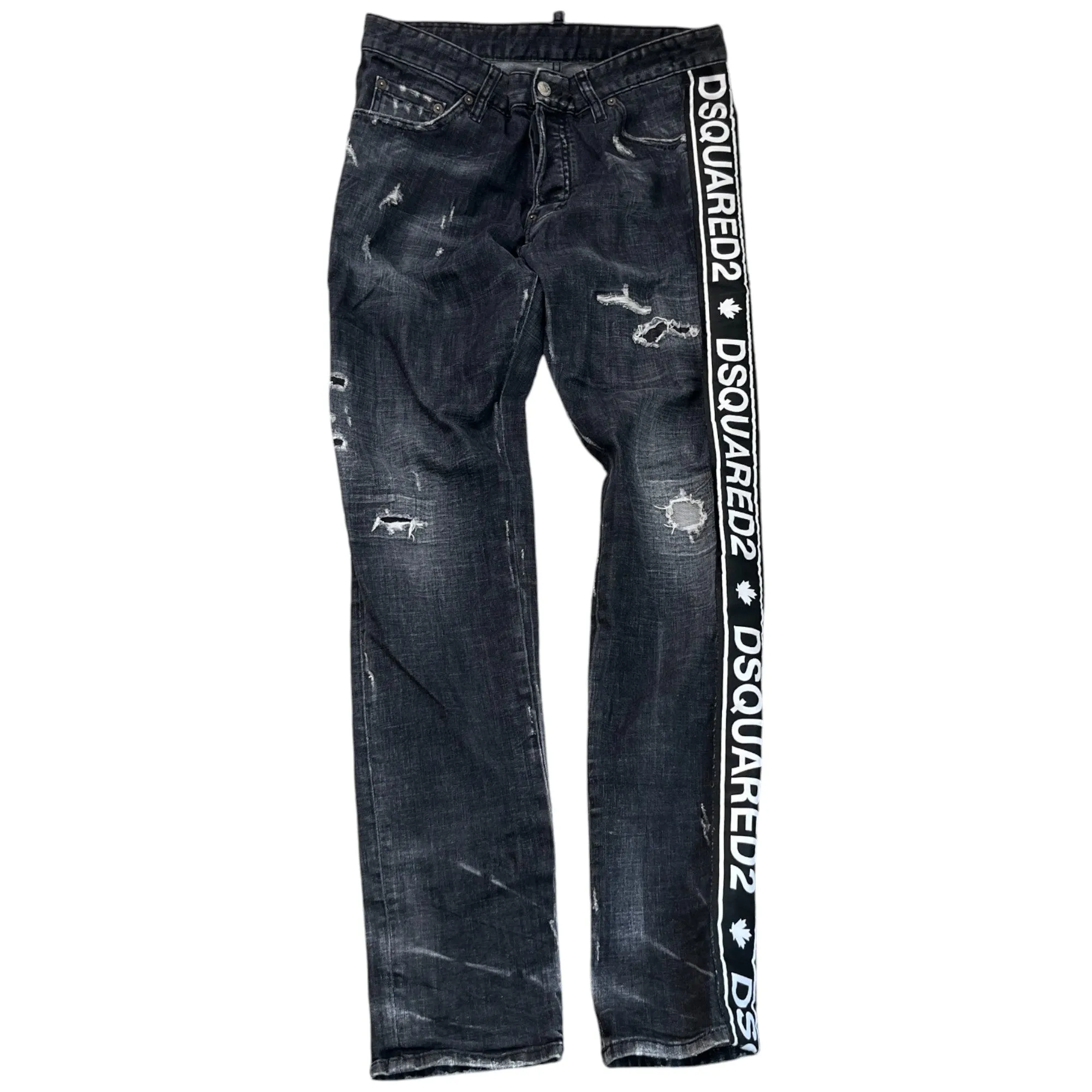 Men's Cool Guy Jeans Black Size IT 48 / UK 32