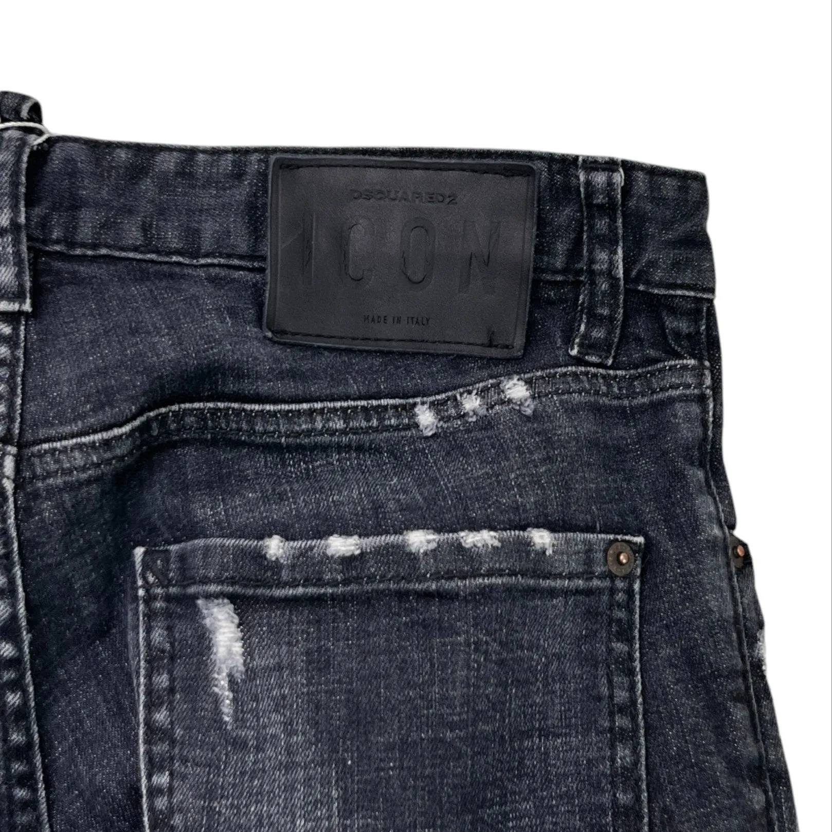 Men's Cool Guy Jeans Black Size IT 48 / UK 32