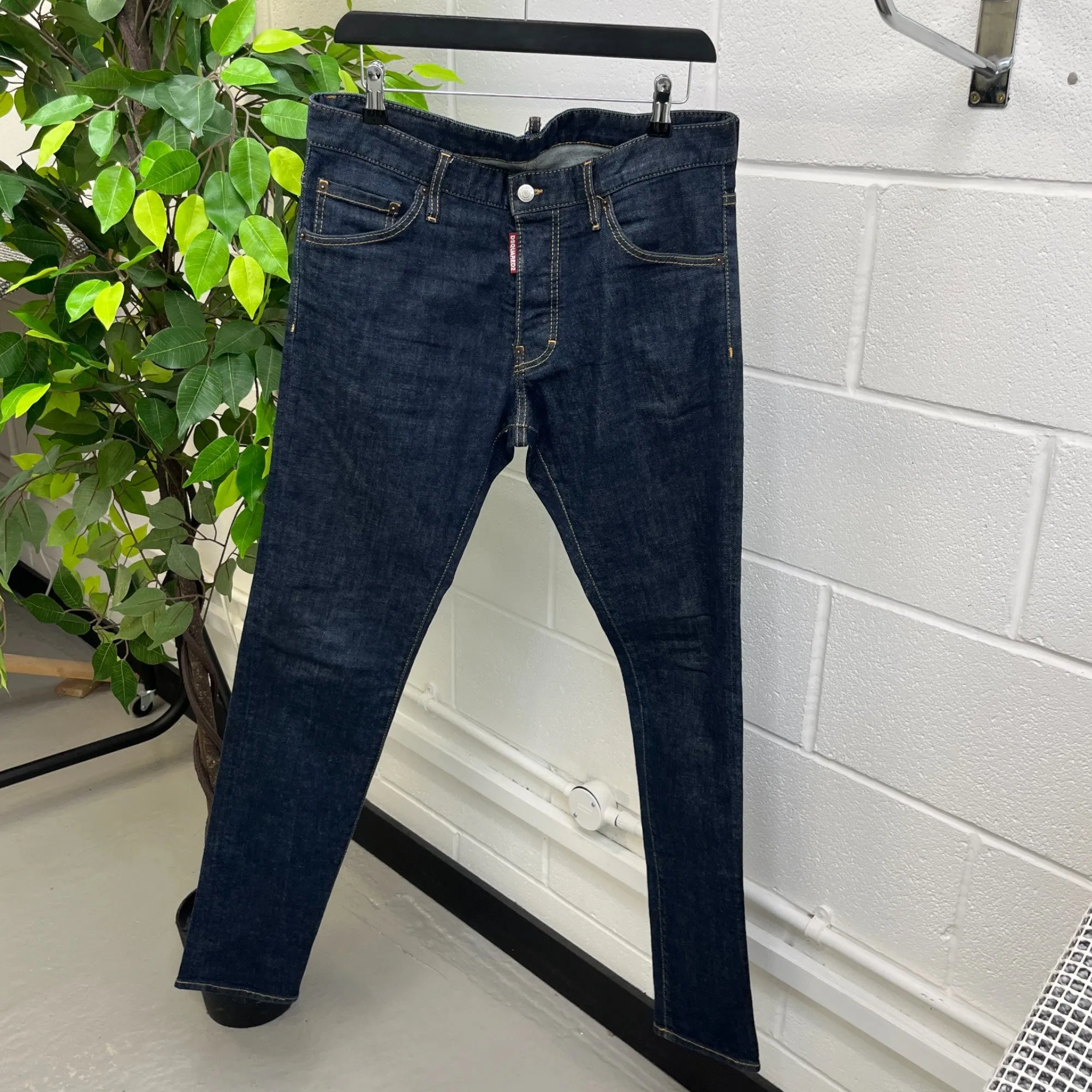 Men's Cool Guy Jeans Navy Size IT 48 / UK 32