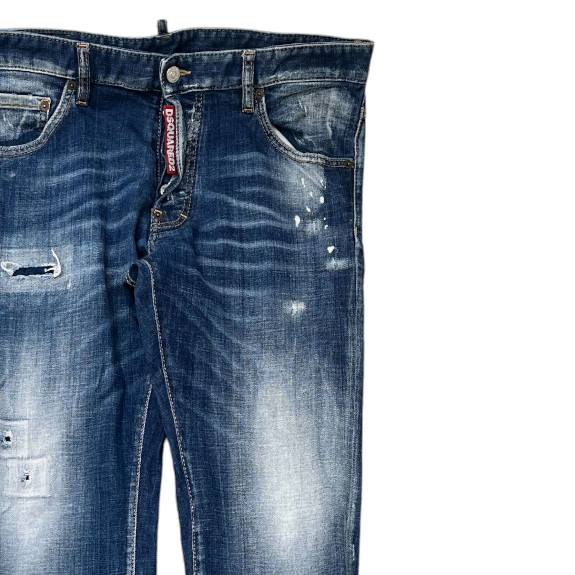 Men's Cool Guy Jeans Navy Size IT 50 / UK 34