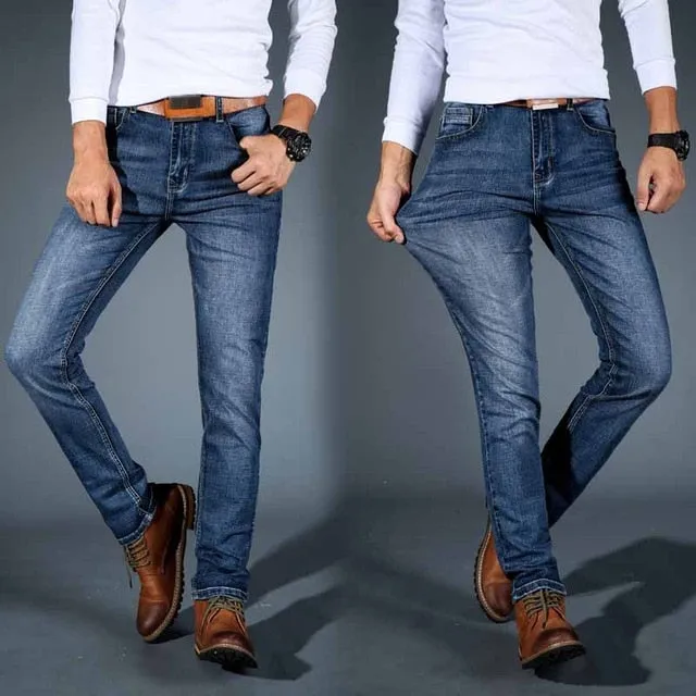 Mens Jeans Jean Homme Jogger Biker Masculina Slim Pants Pantalon Vaquero Hombre Hip Hop Baggy Casual Harem Distressed Designer