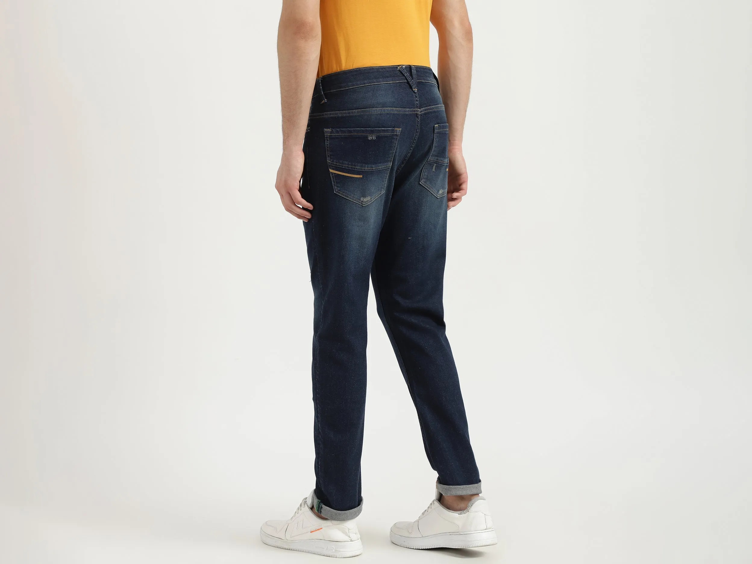 Mens Low Crotch Jeans