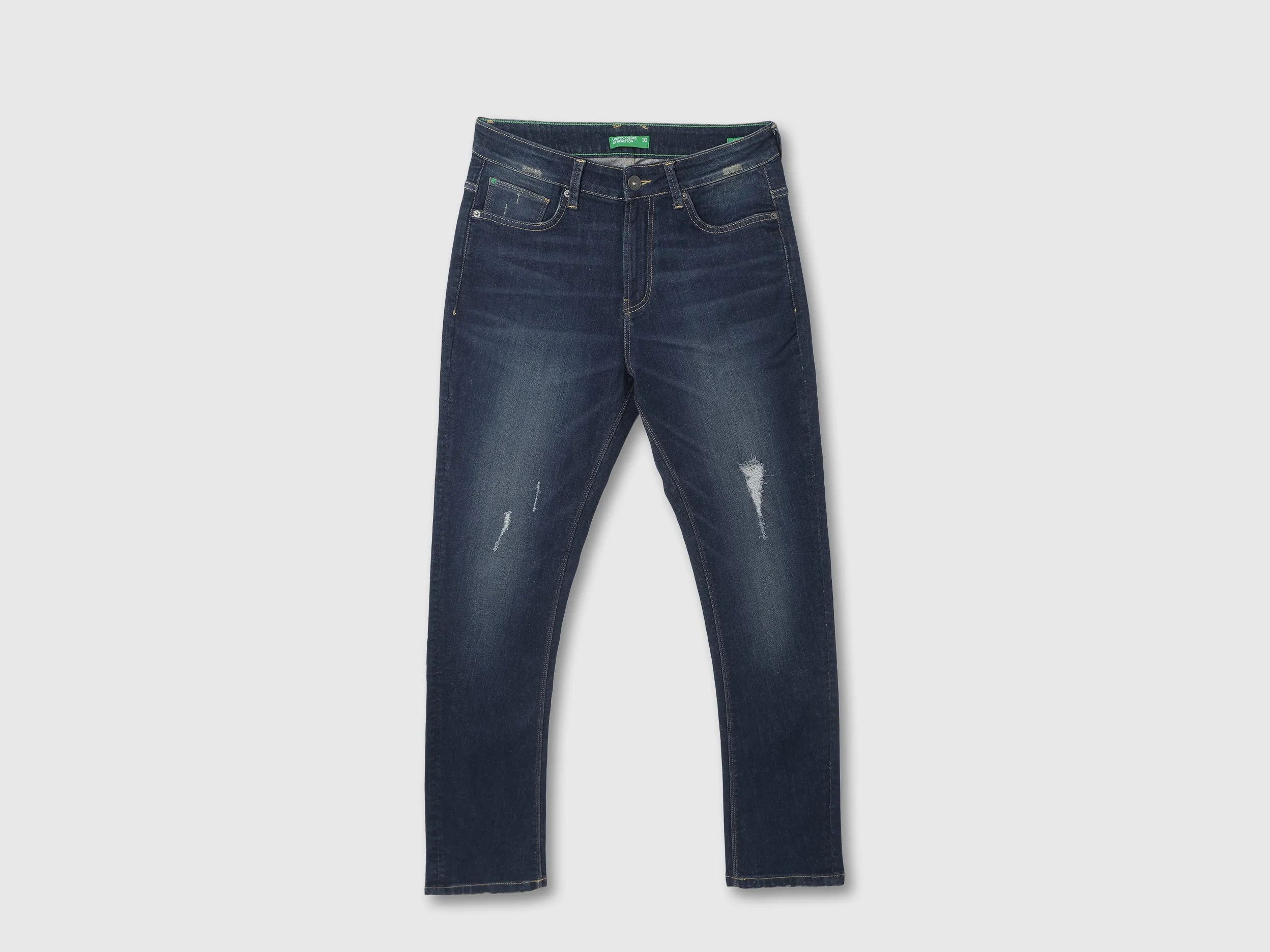Mens Low Crotch Jeans