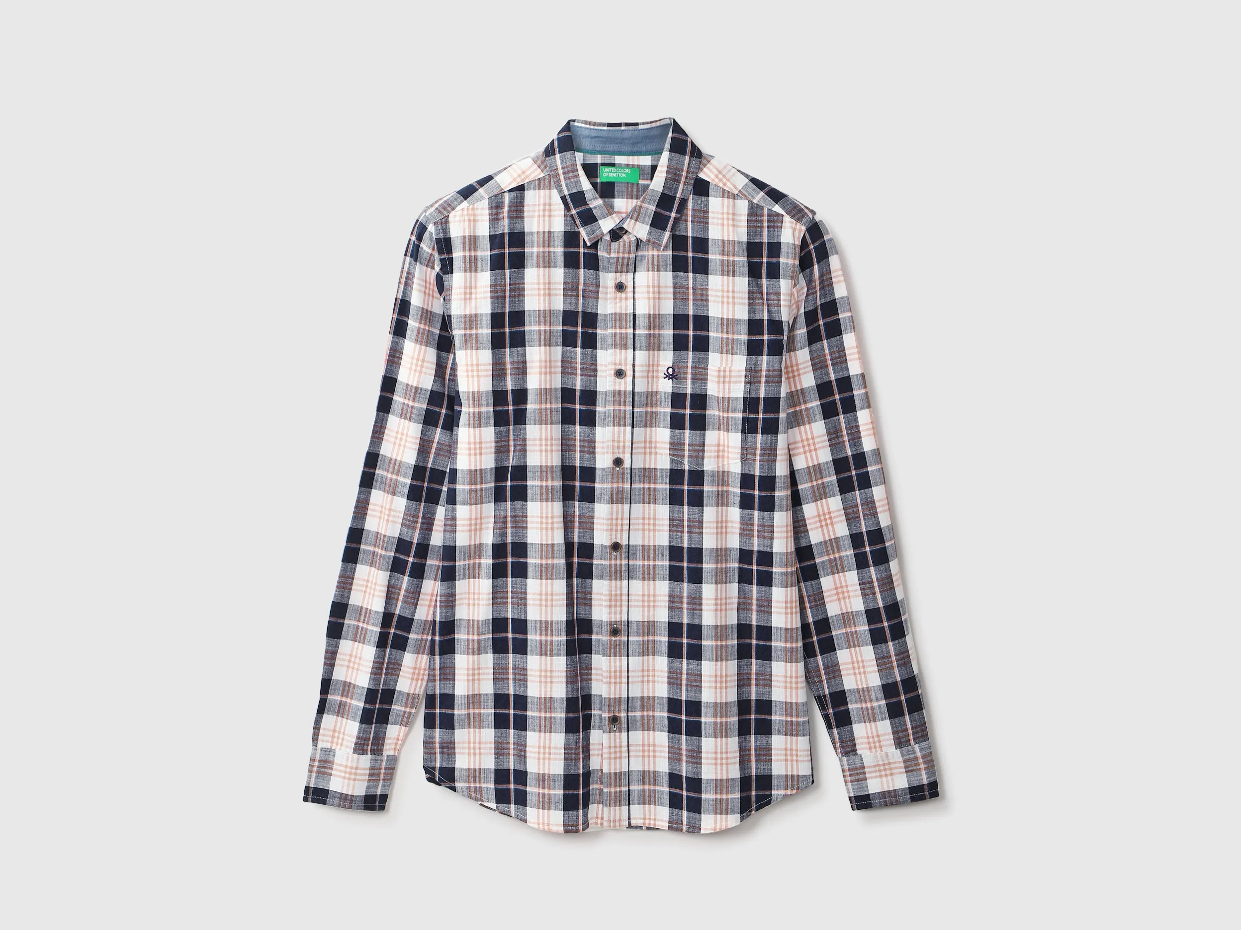 Mens Slim Fit Check Shirt