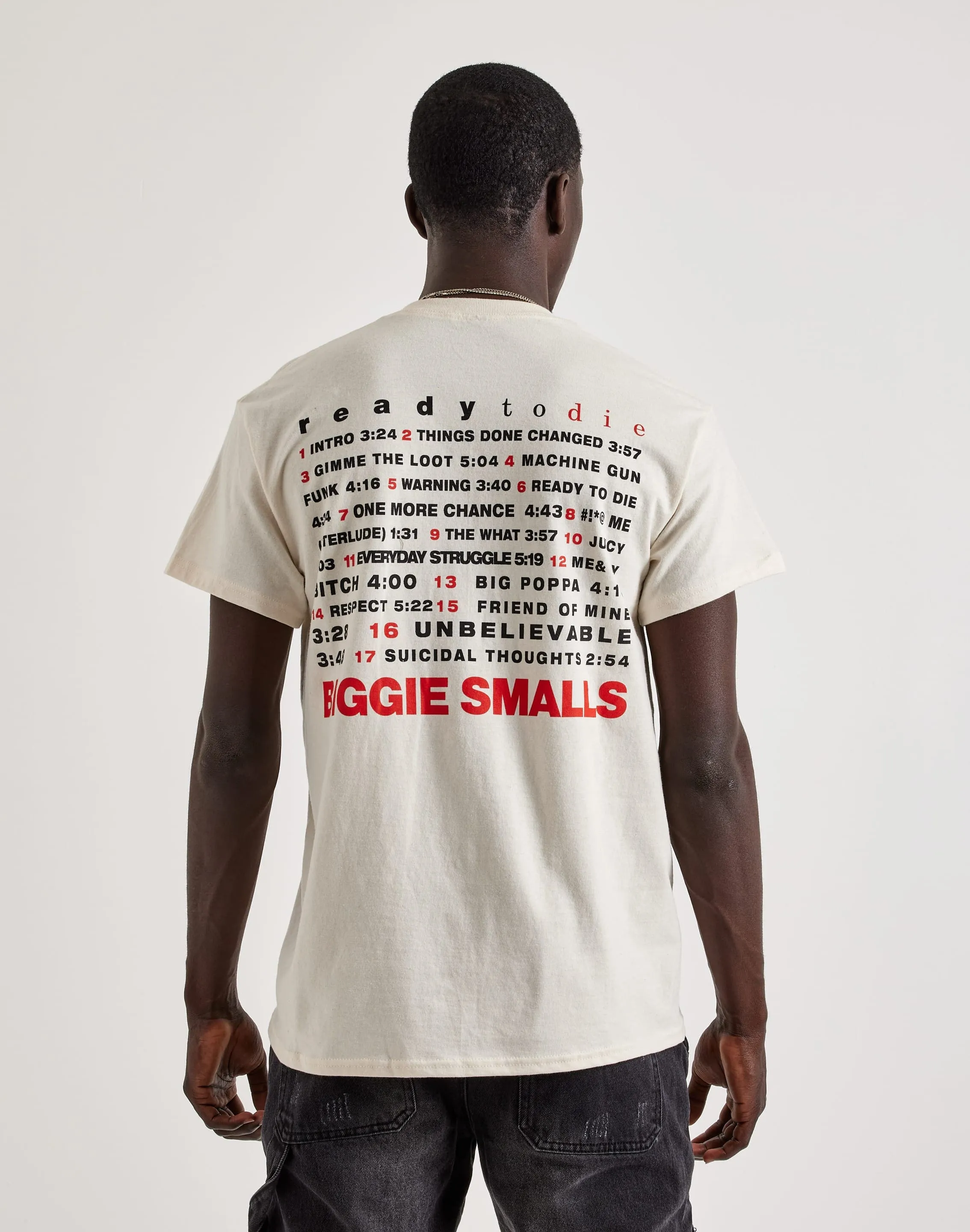 Merch Traffic Biggie Ready To Die Tee