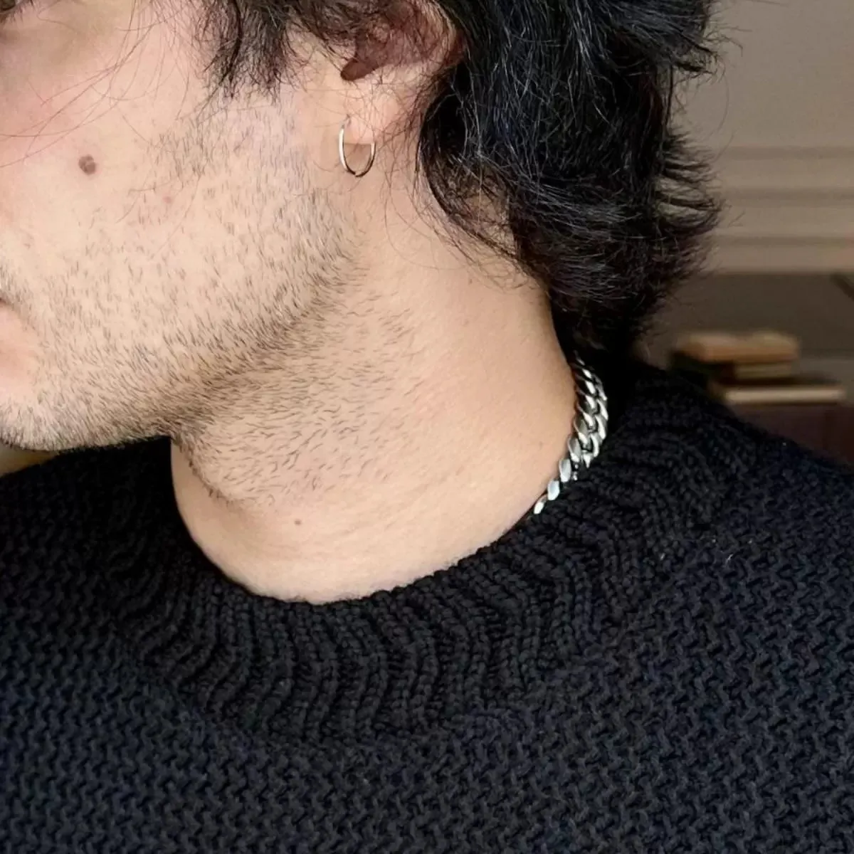 Merino Wool Cable Sweater