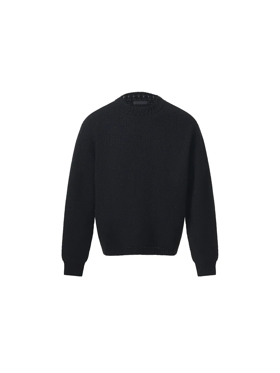 Merino Wool Cable Sweater
