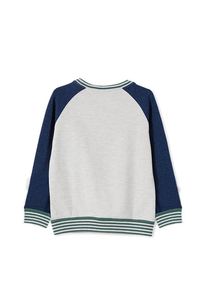 Milky | Lightning Star Tipping Sweatshirt | Sizes 2-7