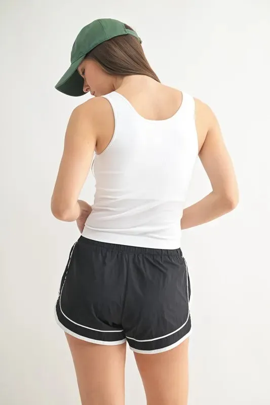 MONO B Classic Seamless Ribbed Tank