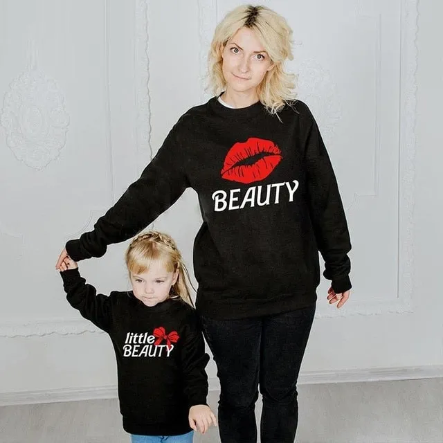 Mother Daughter Sweaters -Mommy and Me Sweatshirts