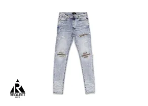 MX1 Iridescent Jeans "Light Indigo Blue"