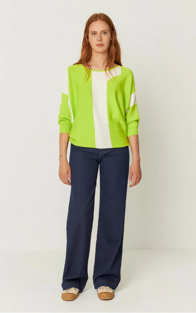 Naike Sweater Acid Green