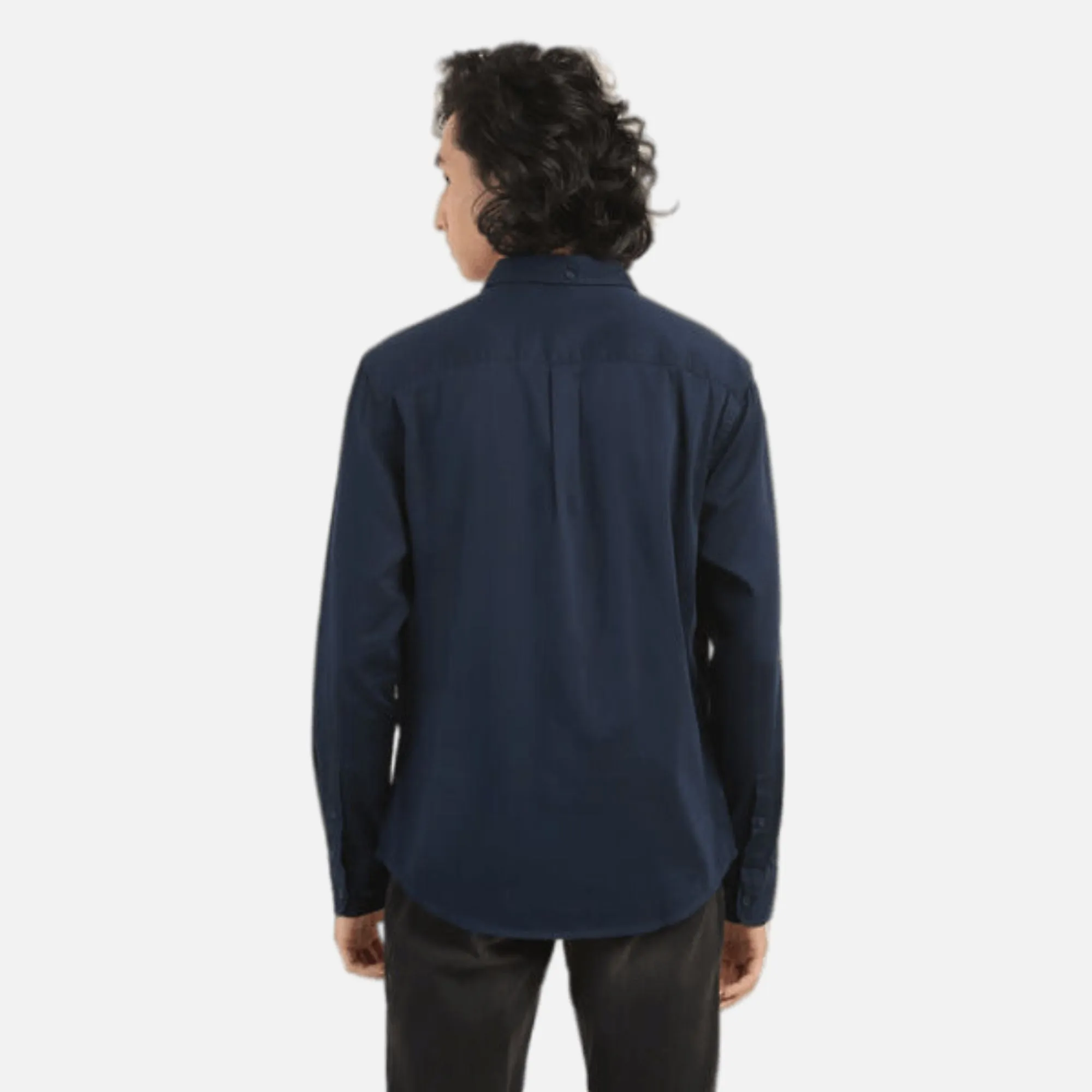 NAVY BLUE COLLAR SHIRT