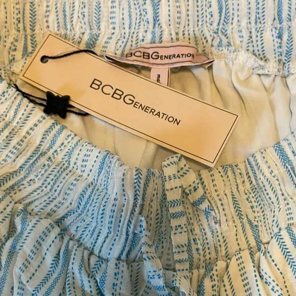NEW BCBGeneration Striped Shorts