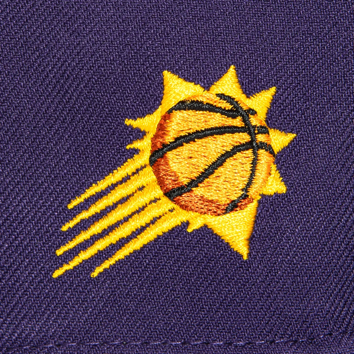 New Era 59Fifty Phoenix Suns Logo Patch Alternate City Edition Hat - Purple, Black
