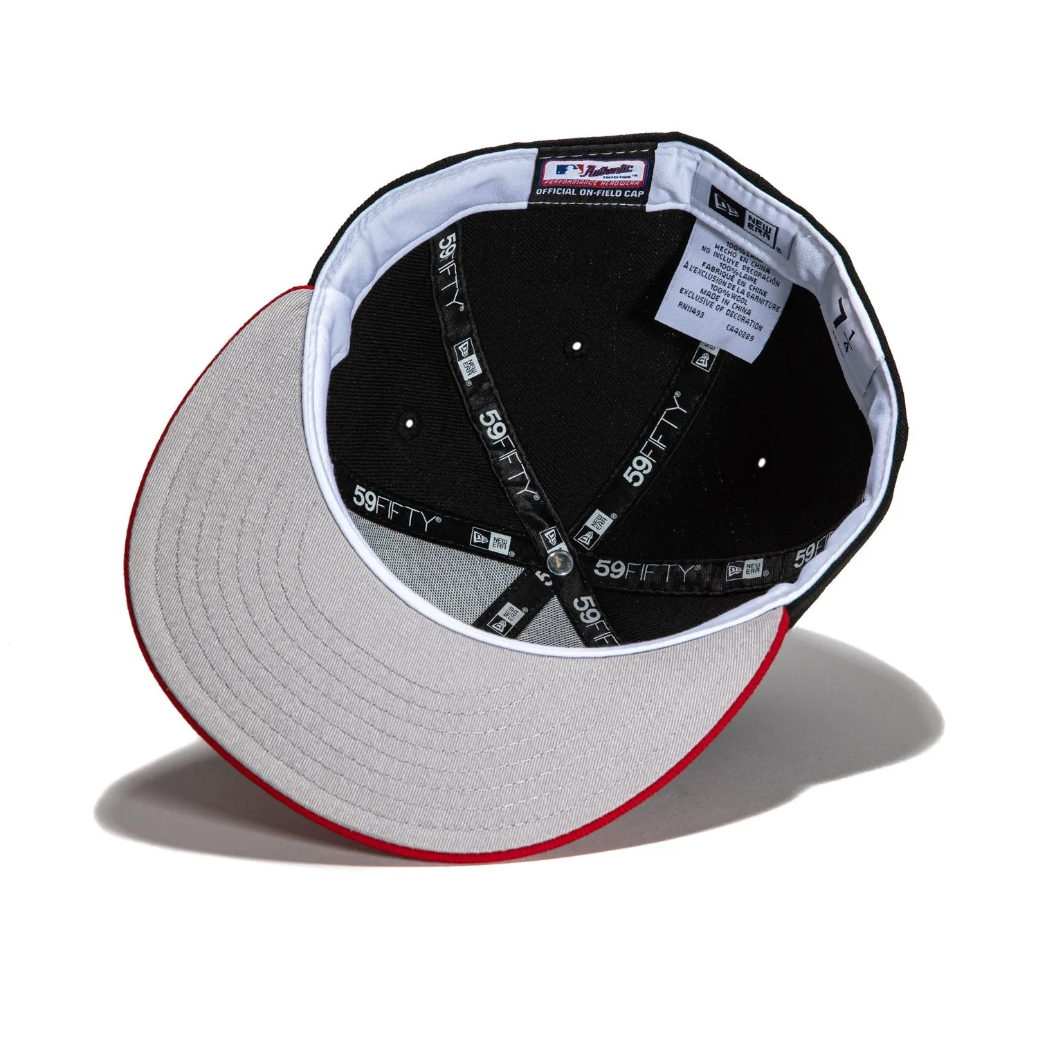 New Era 59Fifty Retro On-Field Pittsburgh Pirates Hat - Black, Red