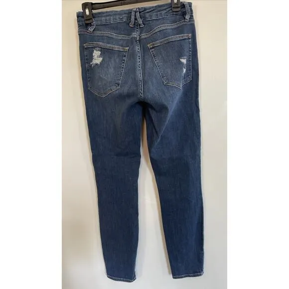 NEW Good American Jeans Women’s Size 8/29 Good Legs Skinny Medium Wash Stretch