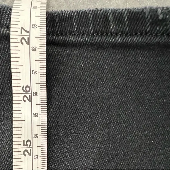 NWT $195 Hudson Rosie Wide Leg Ankle  Jean - Ash Black
